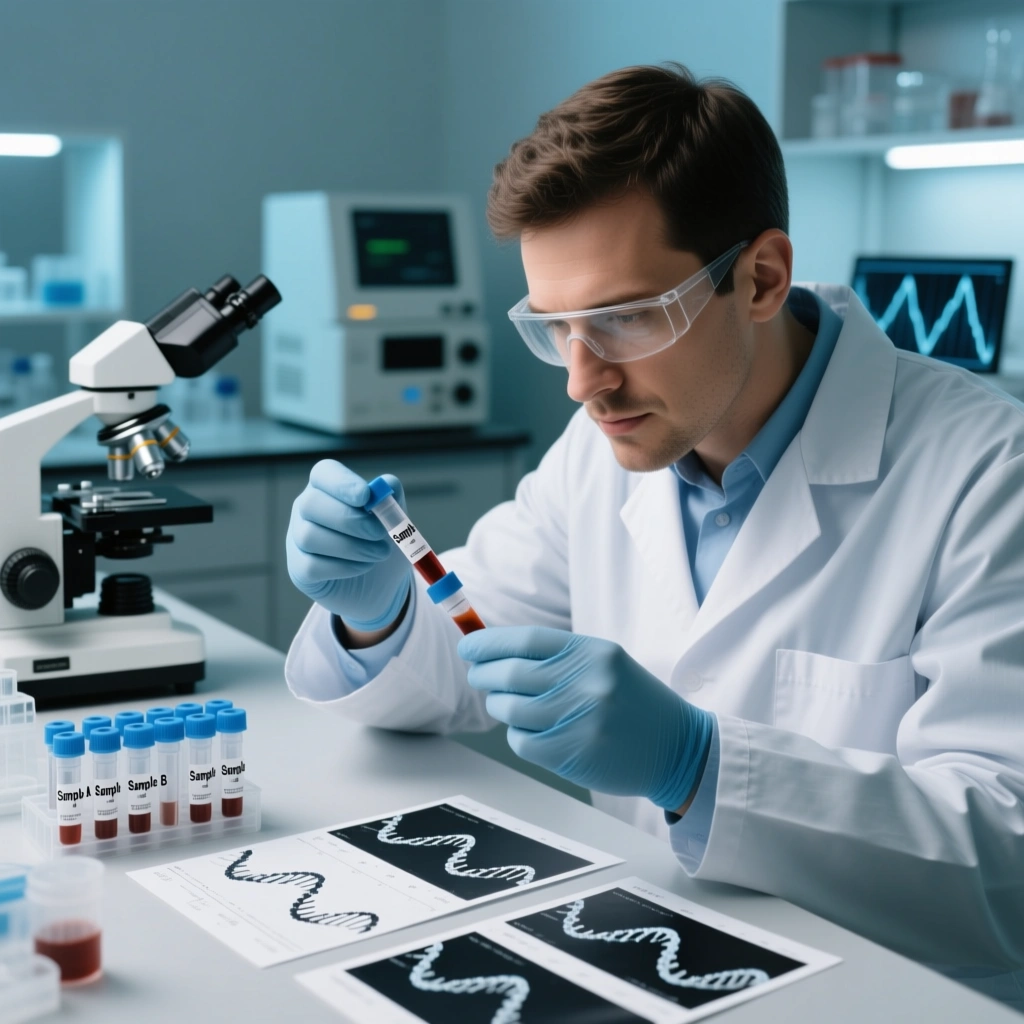 Forensic laboratory analysis